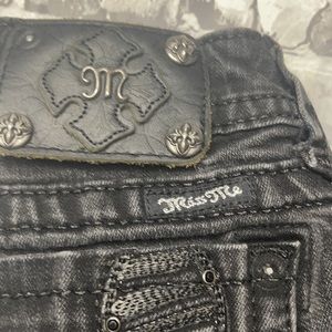 Miss Me black  boot cut jeans  sz 27